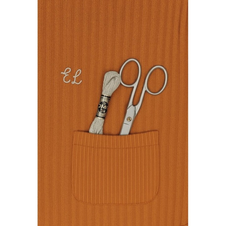 Body Pia maille pointelle noix